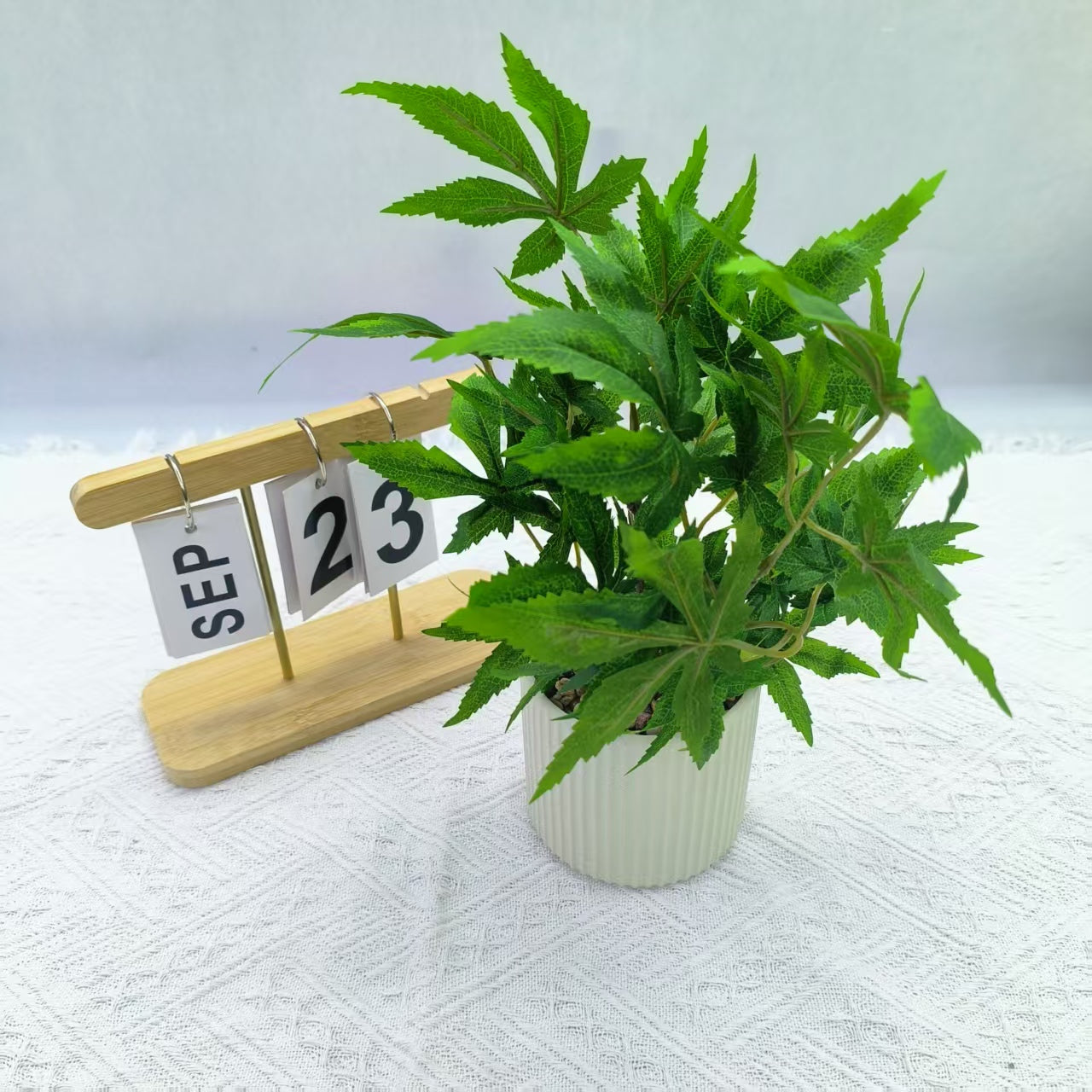 Maple Leaf Bush Artificial Plant
