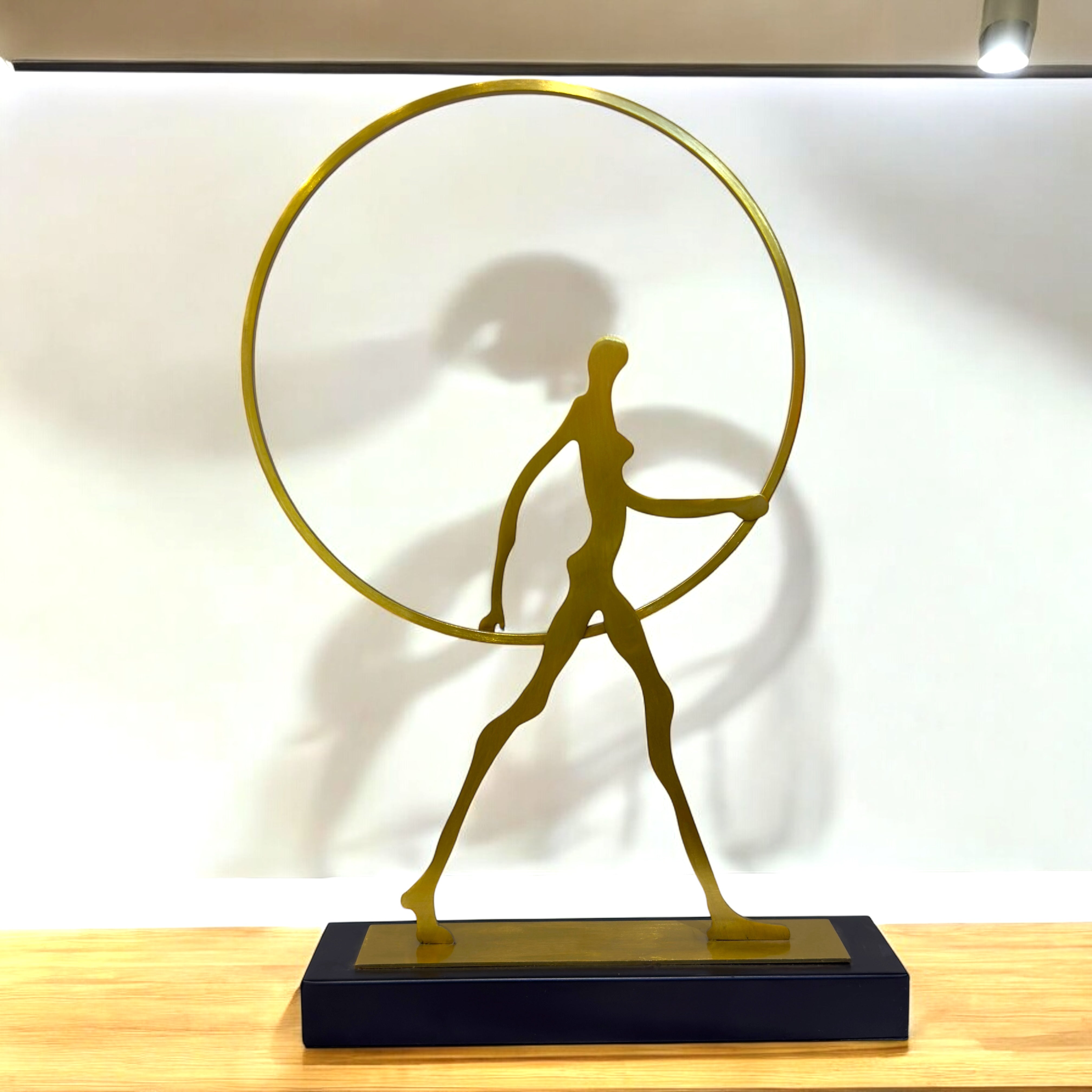 Modern Abstract Walking Sculpture