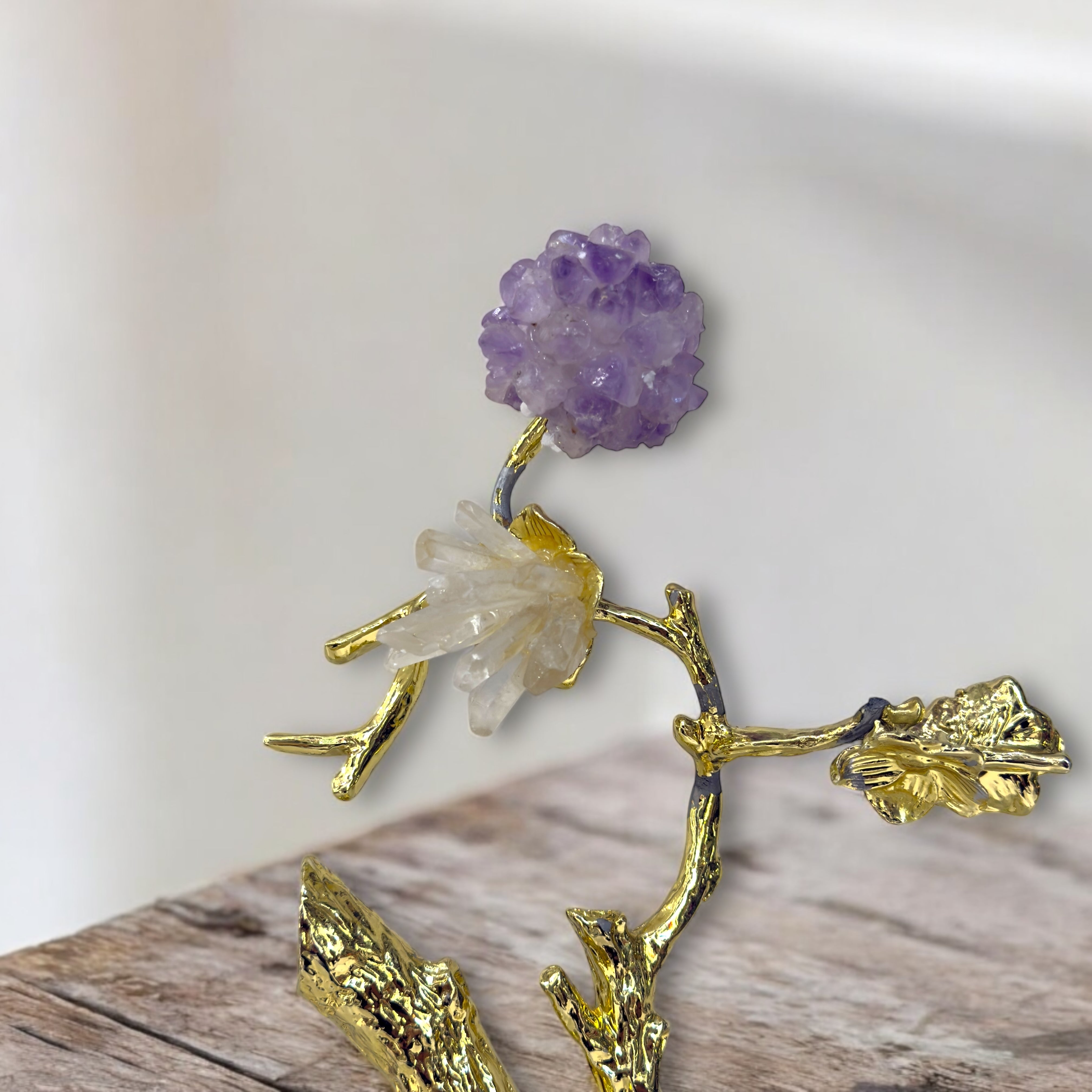 Ethereal Blossom – Crystal & Amethyst Serenity Tree