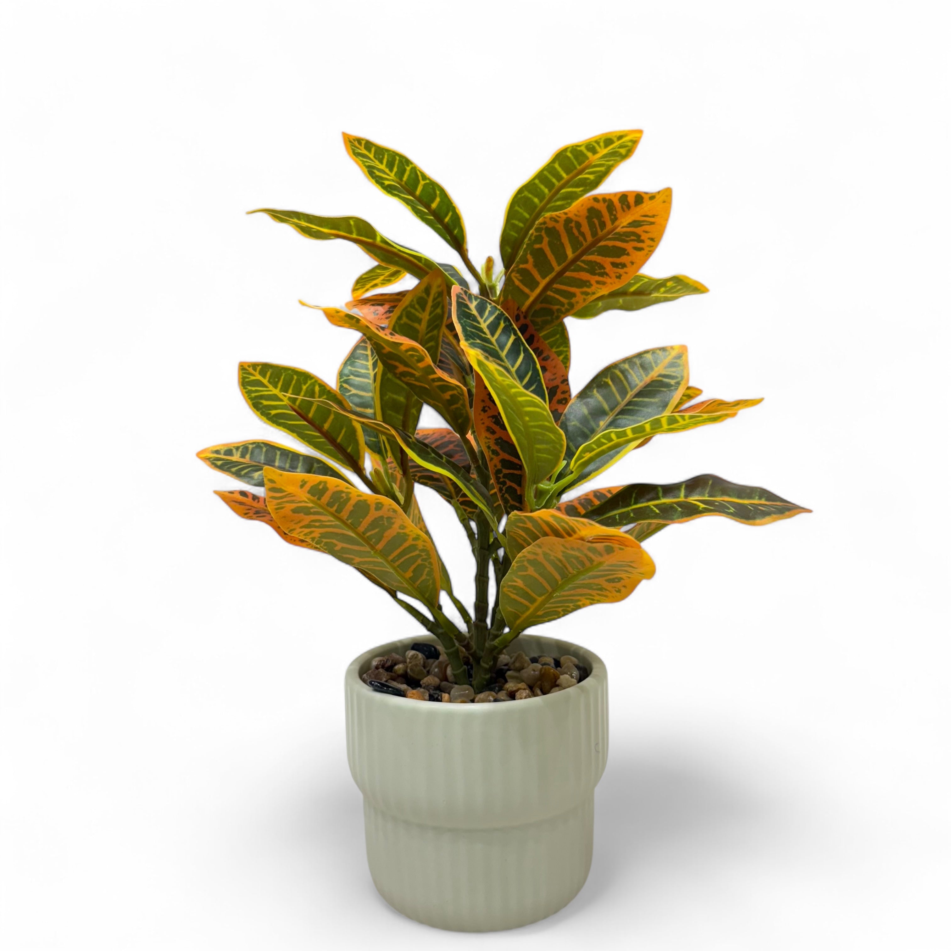 Artificial Croton Plant