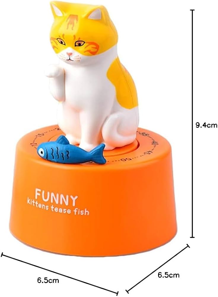 Cat Timer ( Orange )
