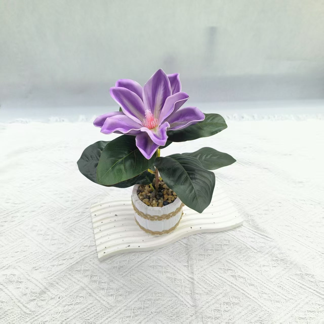 Artificial Lily Plant - Purple