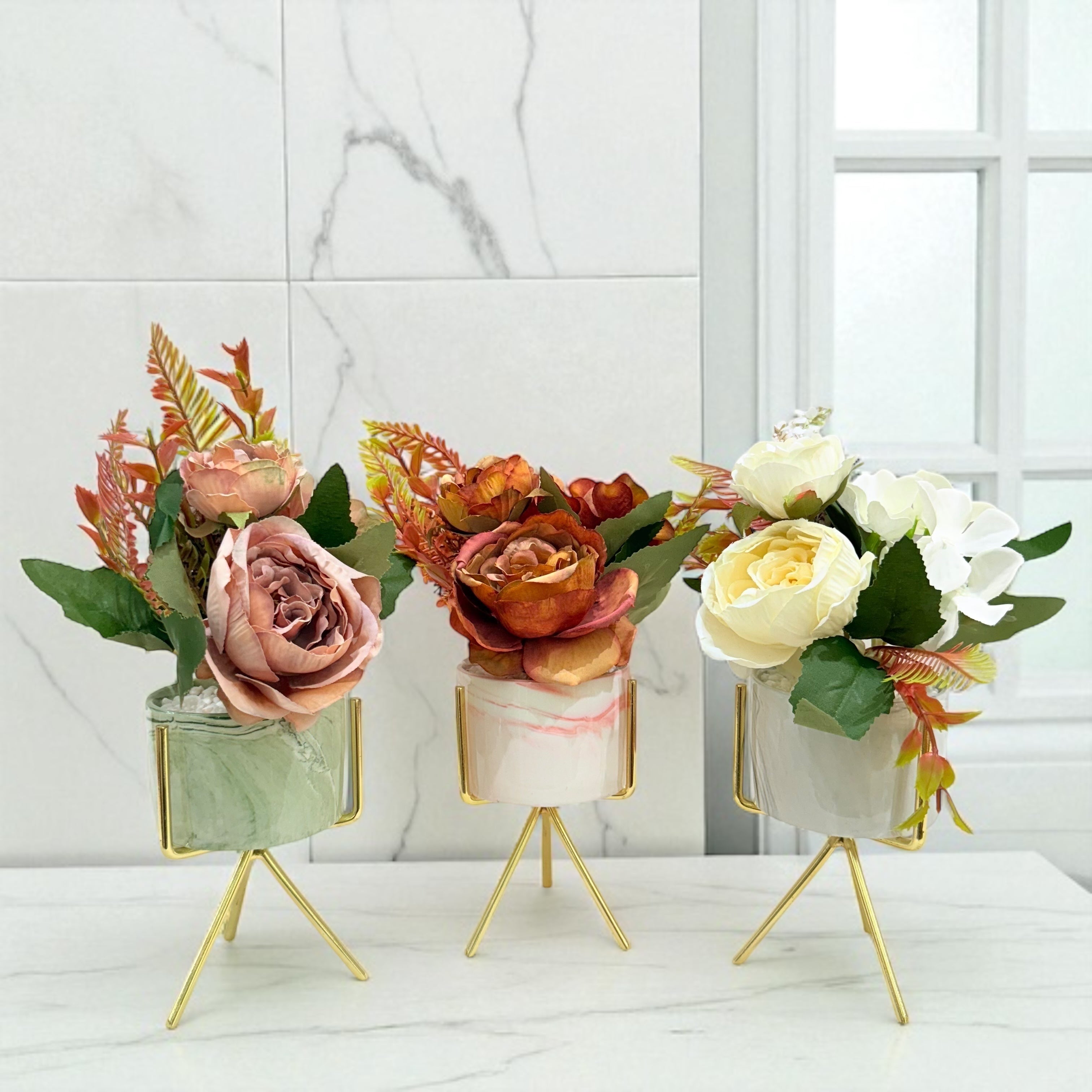 Artificial Rose Arrangement