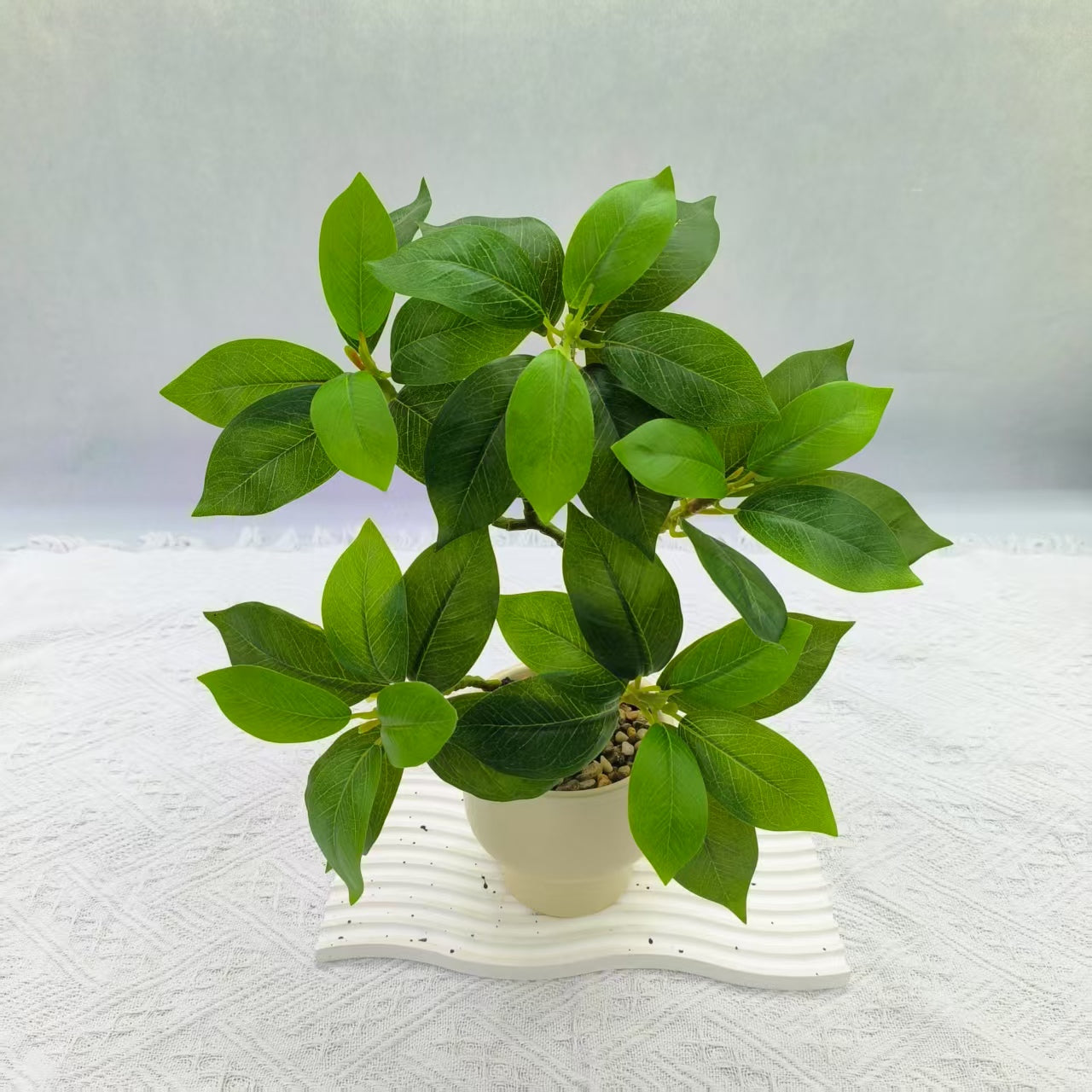 Artificial Rubber Plant (Ficus Elastica)