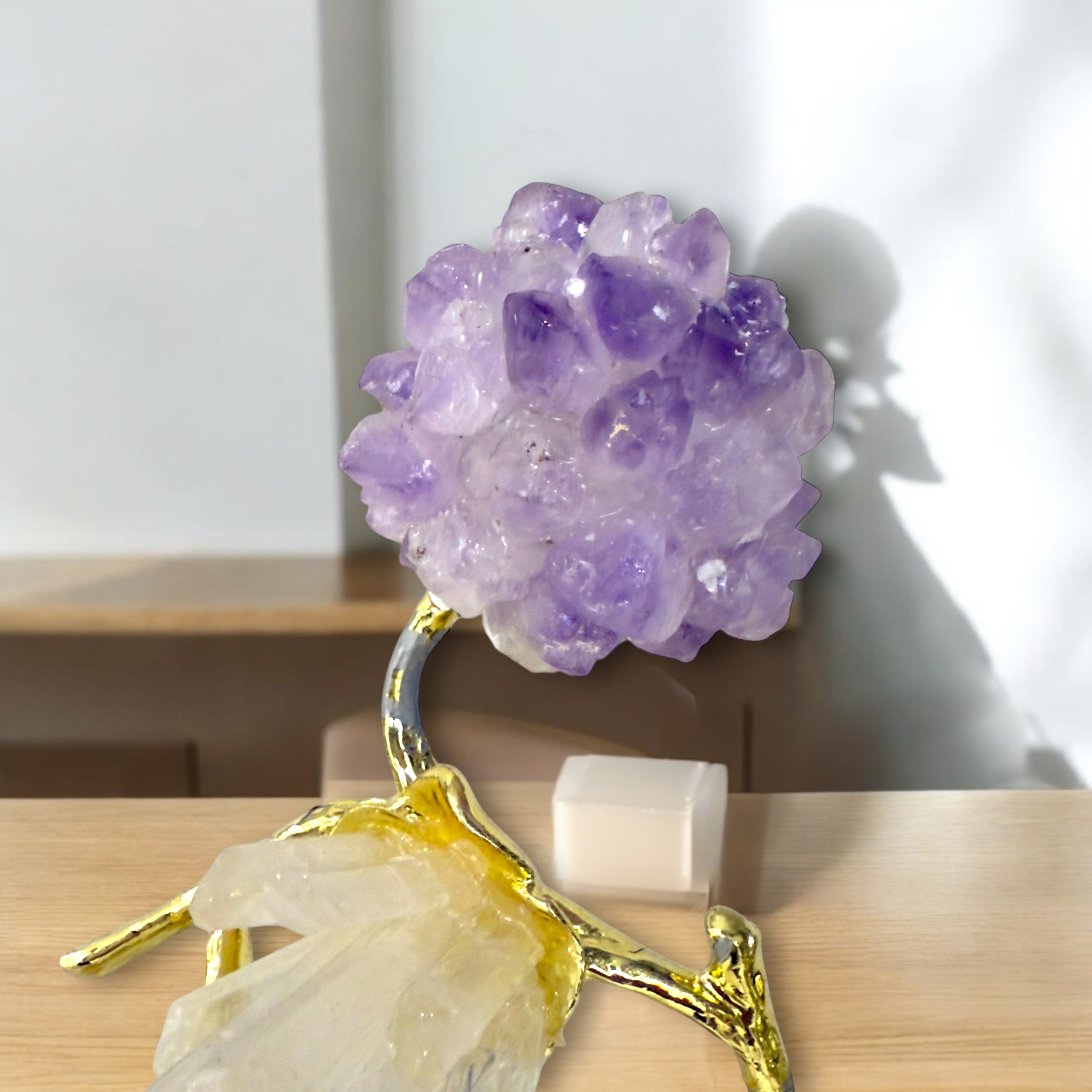 Ethereal Blossom – Crystal & Amethyst Serenity Tree