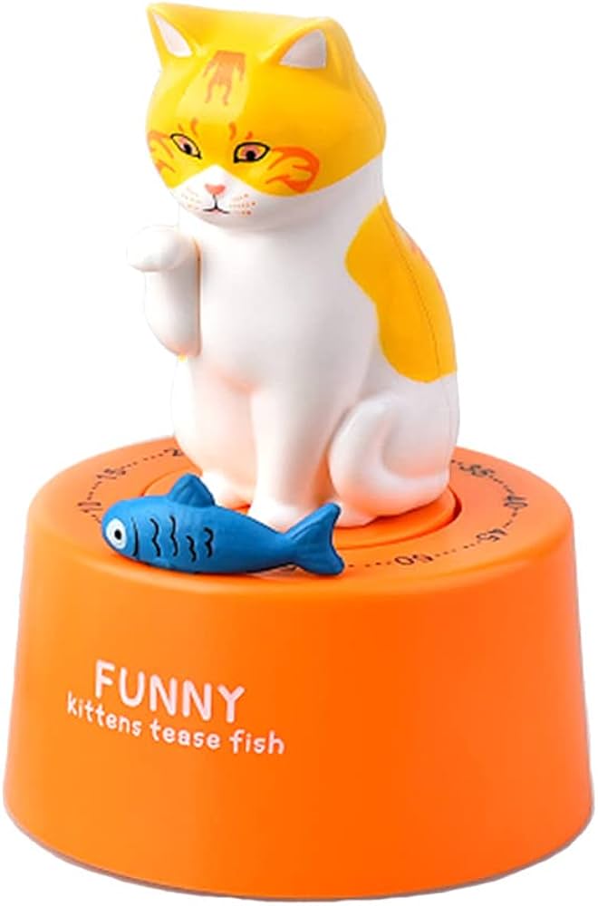 Cat Timer ( Orange )