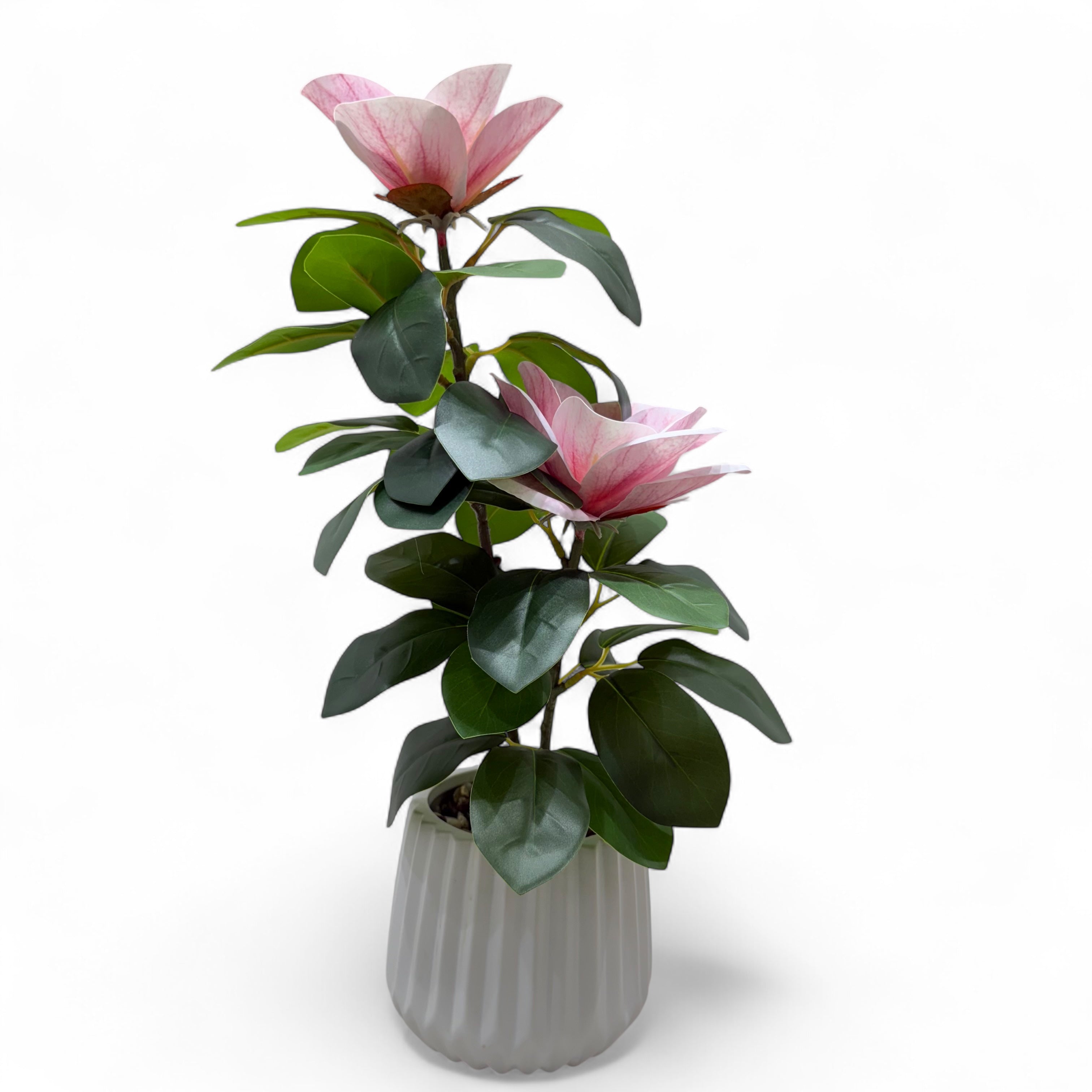 Lotus-Inspired Artificial Flower Plant - Soft Pink