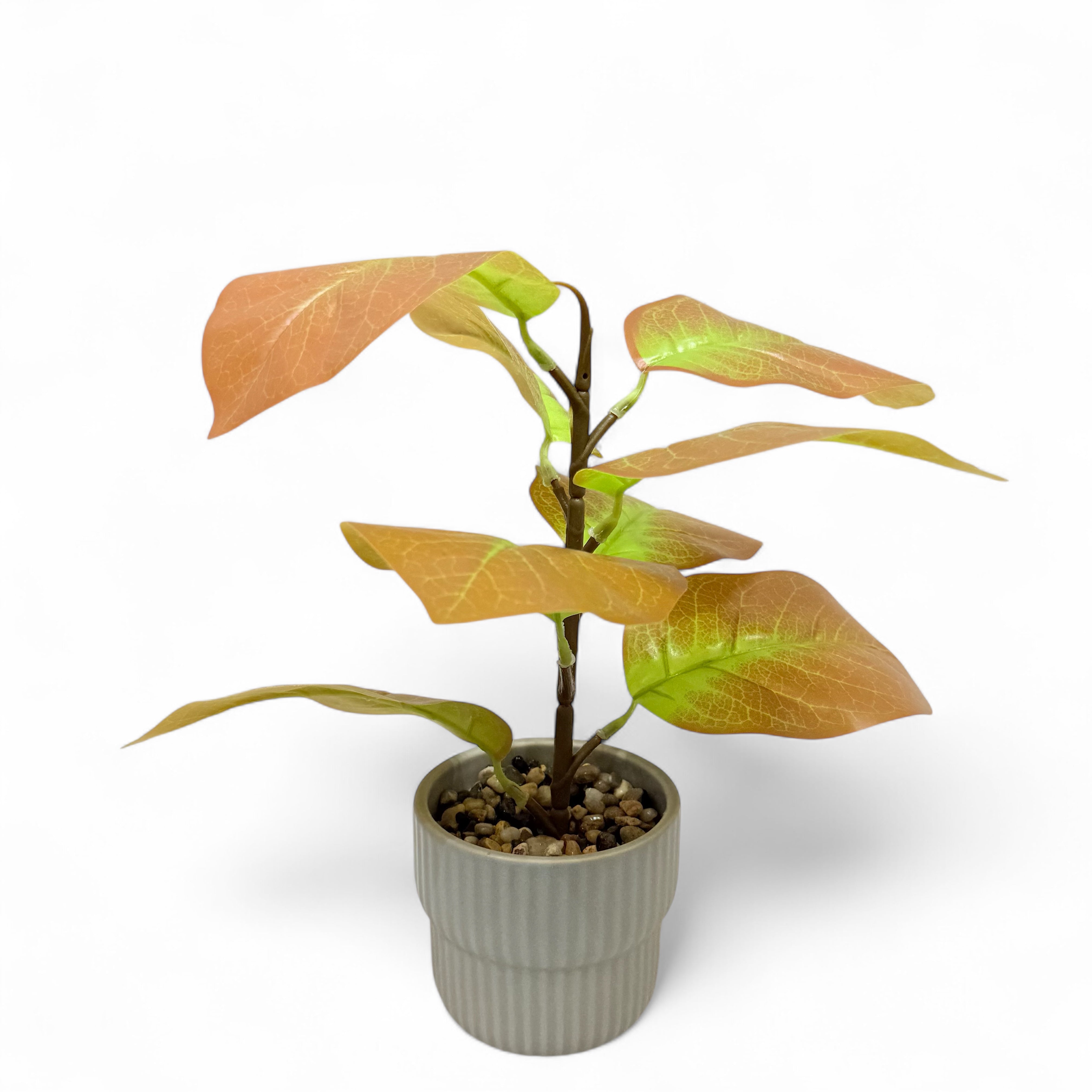 Artificial Philodendron Red Congo