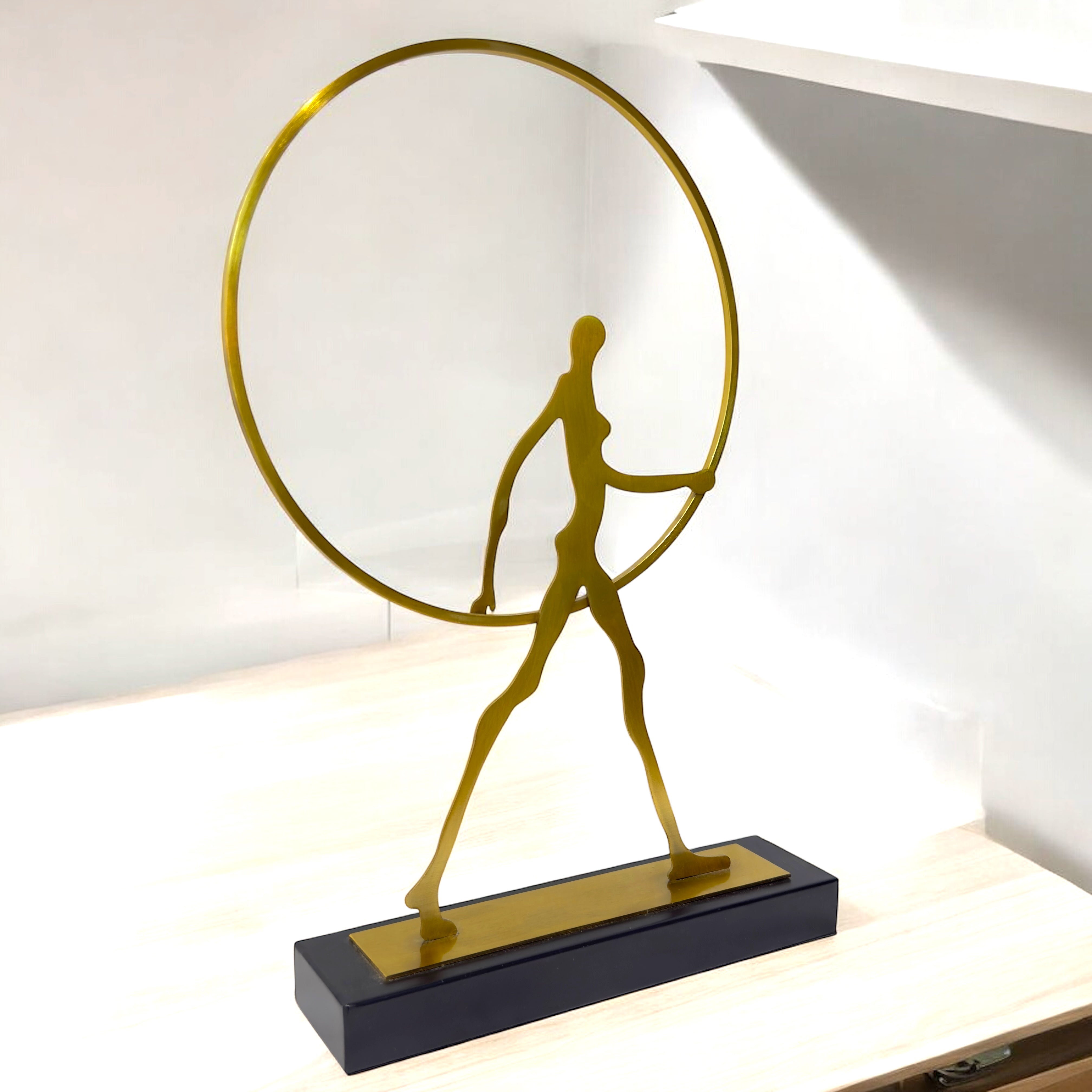 Modern Abstract Walking Sculpture