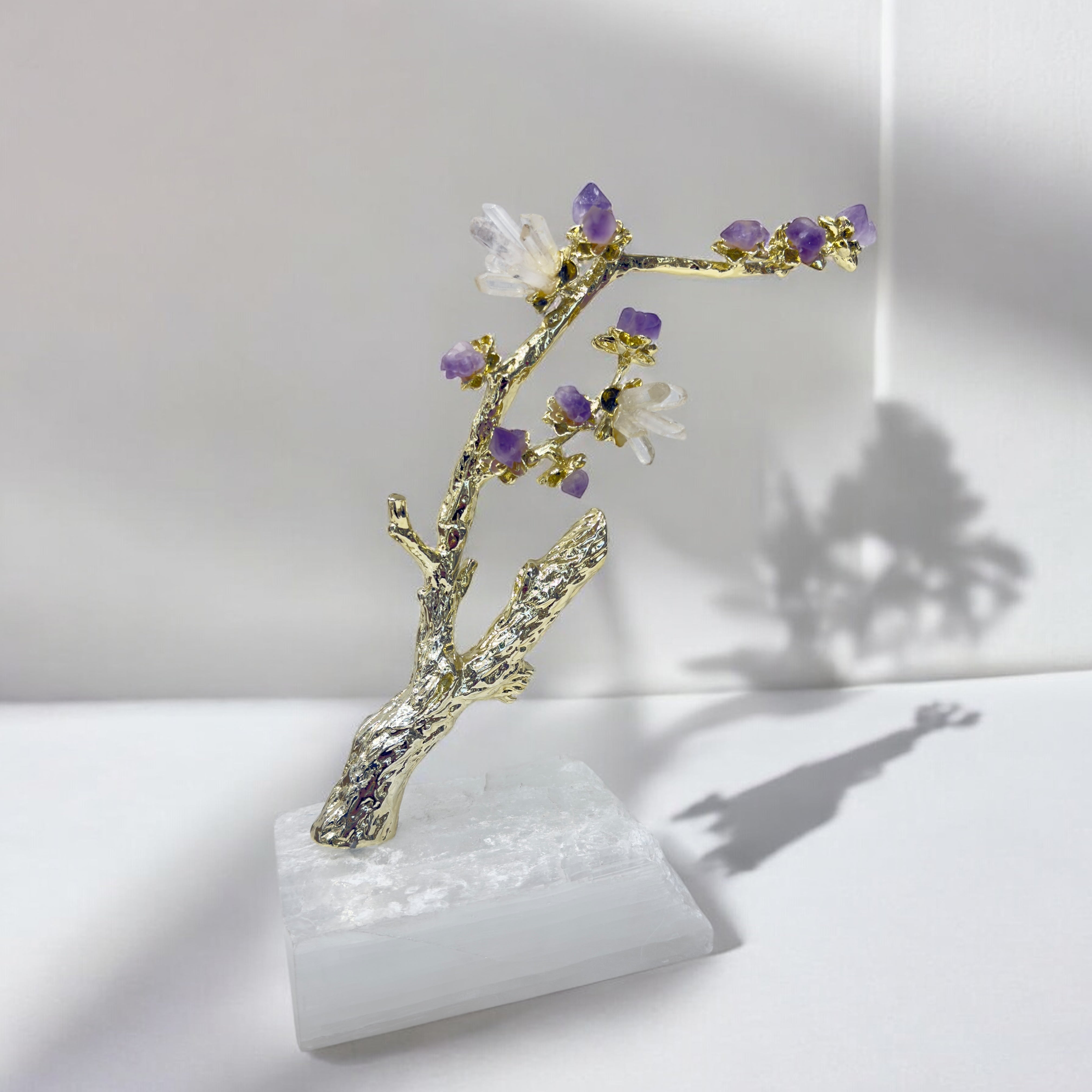 Celestial Bloom – Amethyst & Crystal Harmony Tree