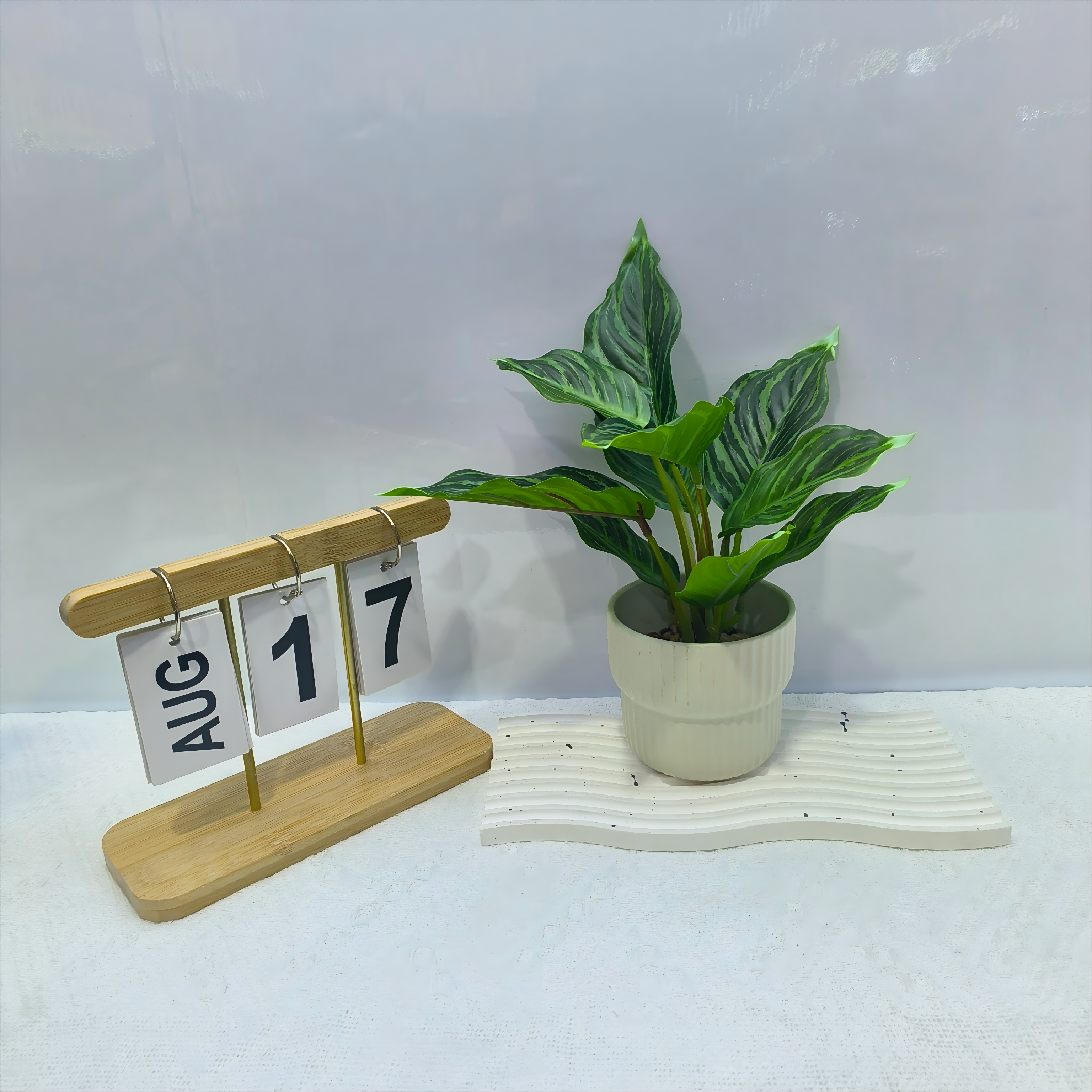 Artificial Calathea Plant