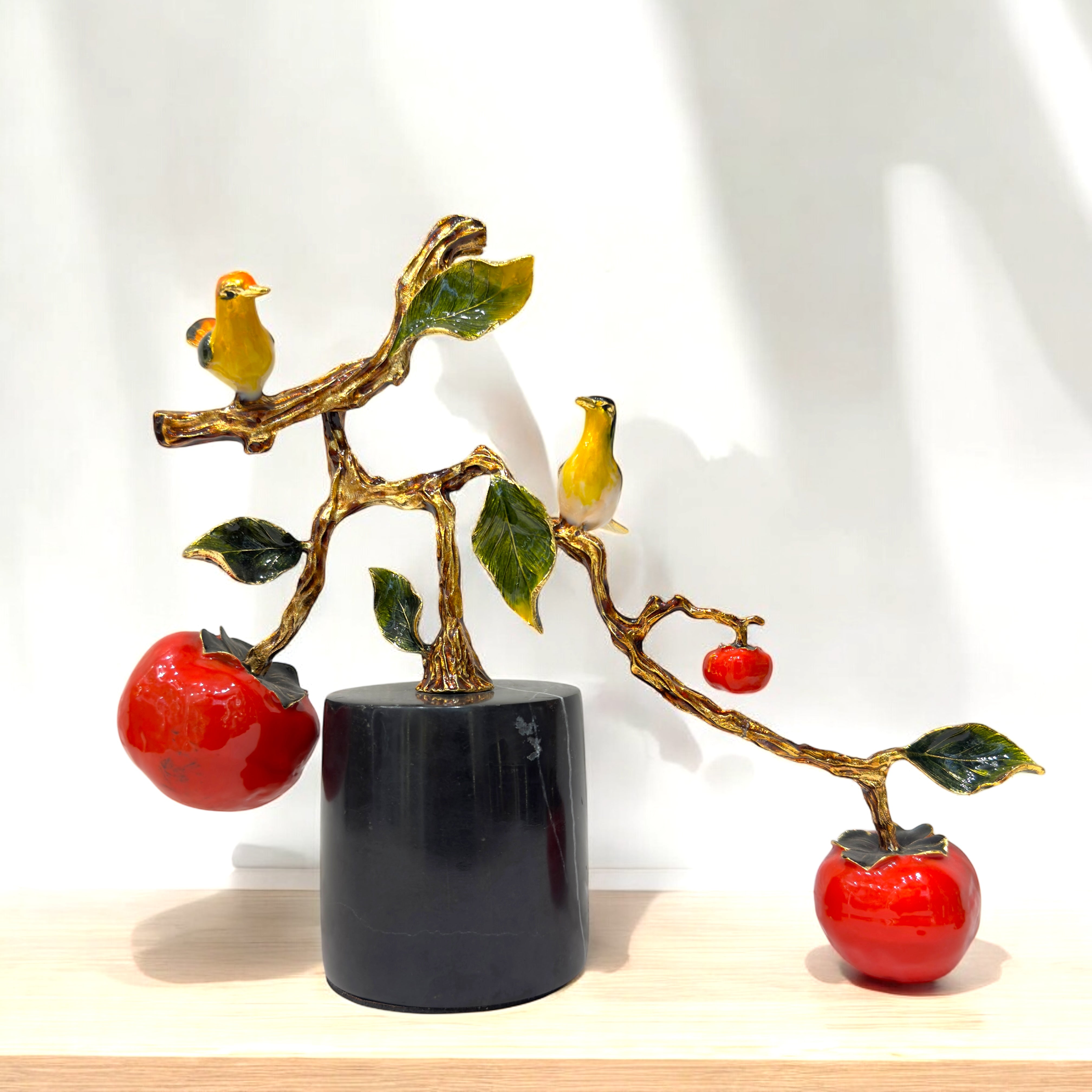 Golden Branch Harmony Sculpture