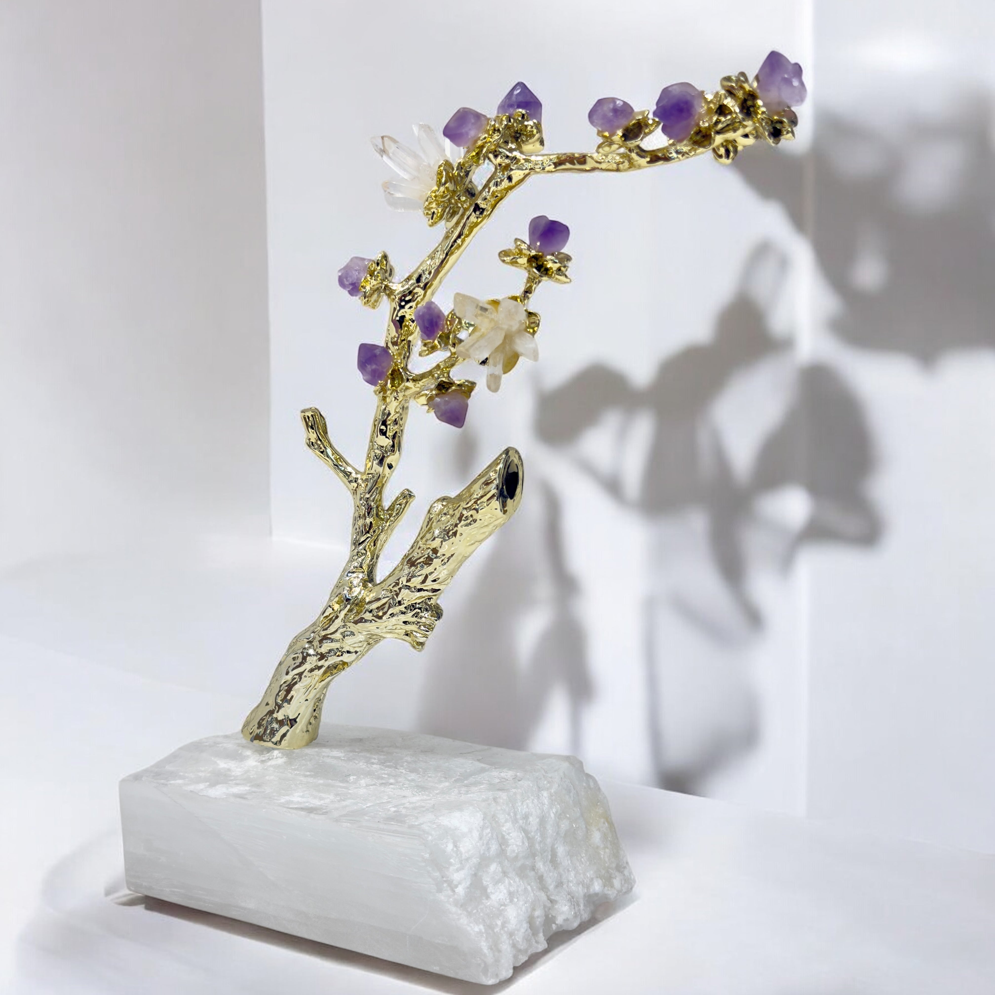 Celestial Bloom – Amethyst & Crystal Harmony Tree