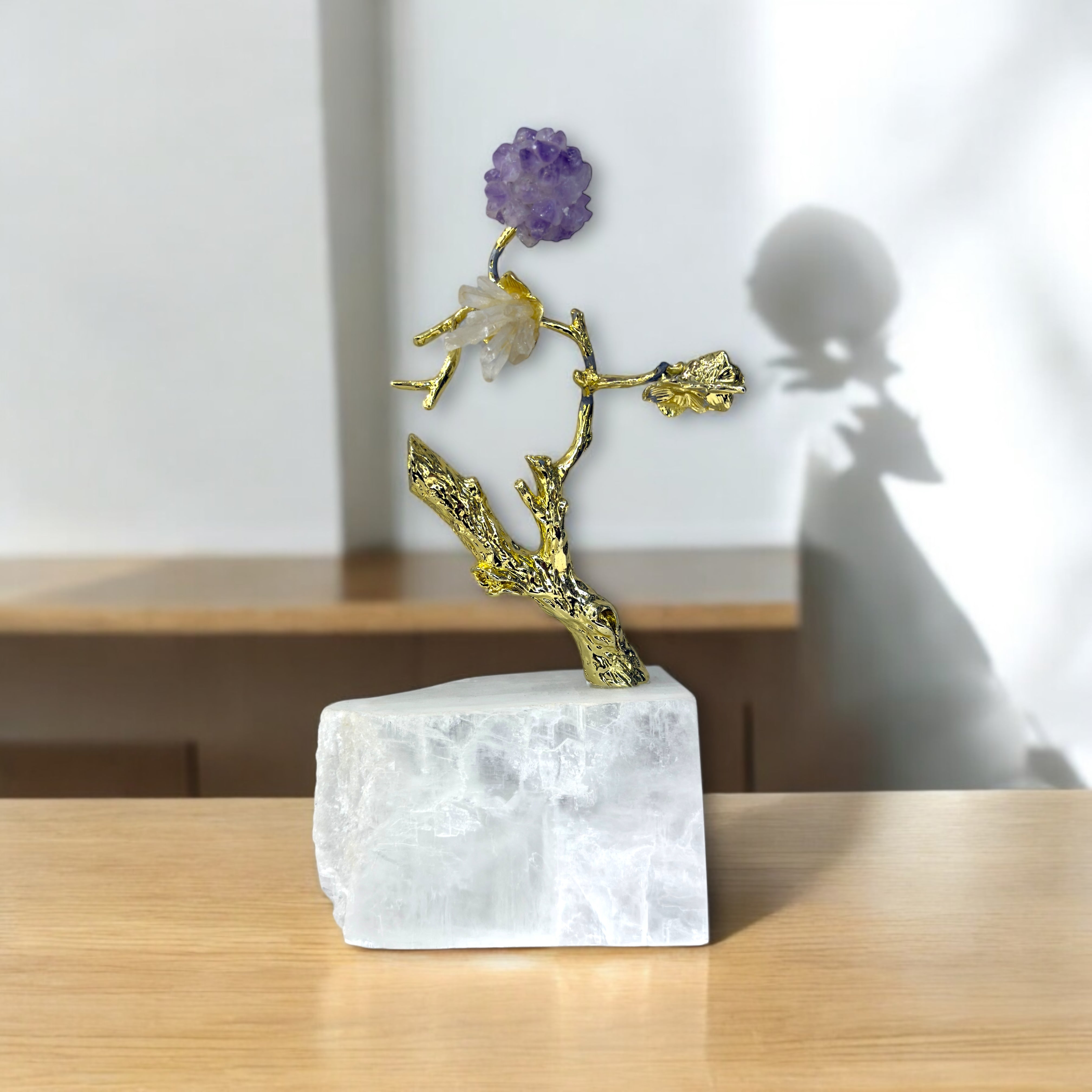 Ethereal Blossom – Crystal & Amethyst Serenity Tree