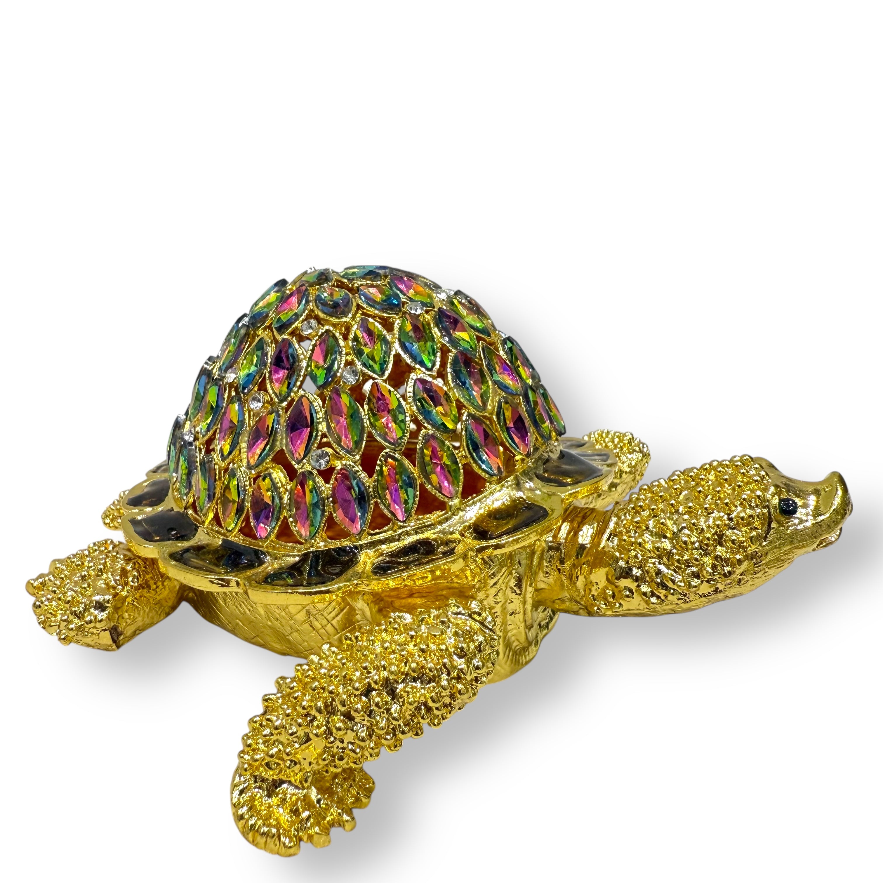 Emerald Treasure Tortoise Secret Box