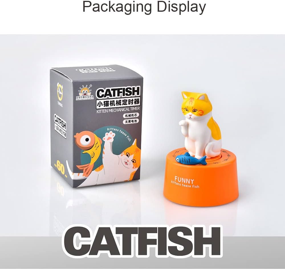Cat Timer ( Orange )