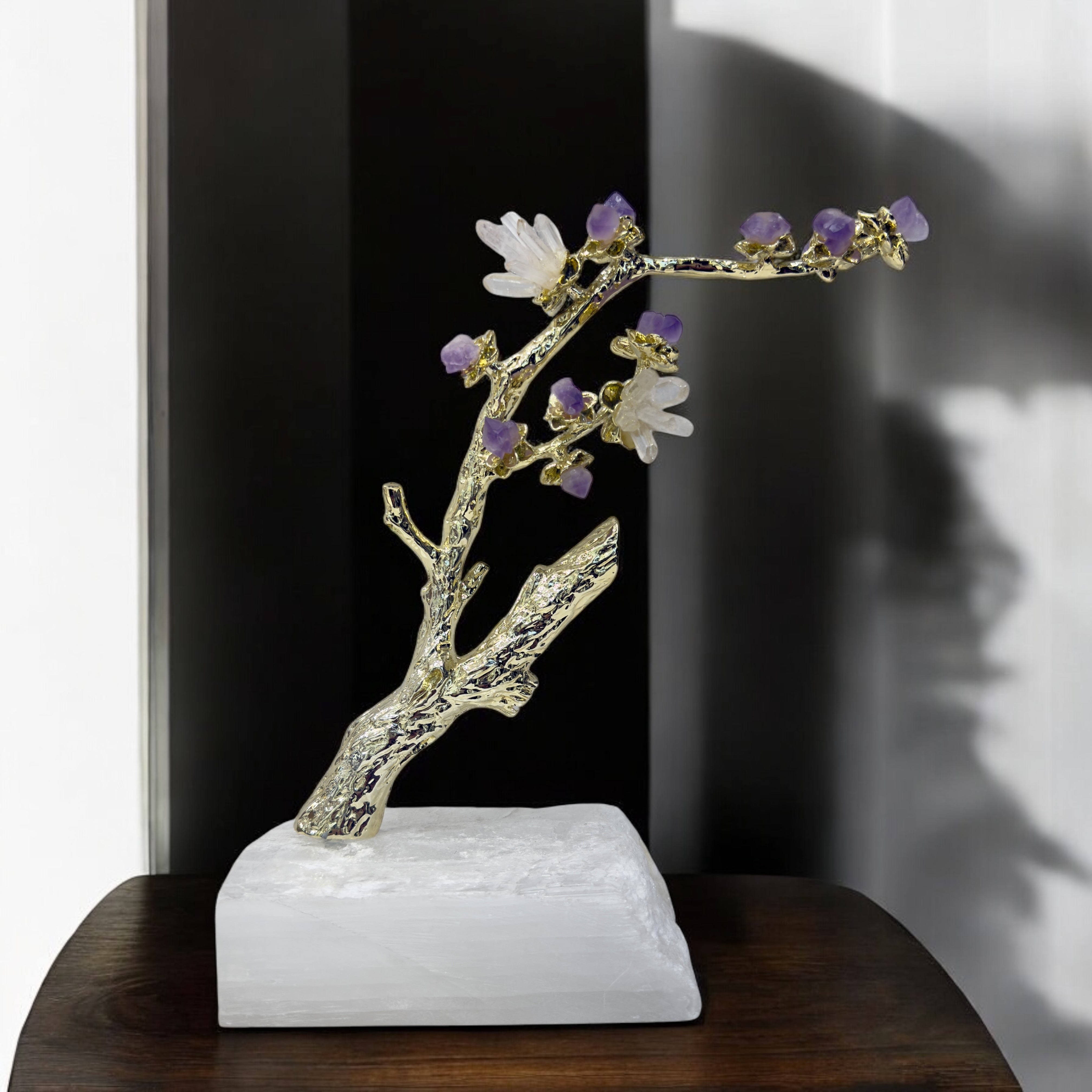 Celestial Bloom – Amethyst & Crystal Harmony Tree