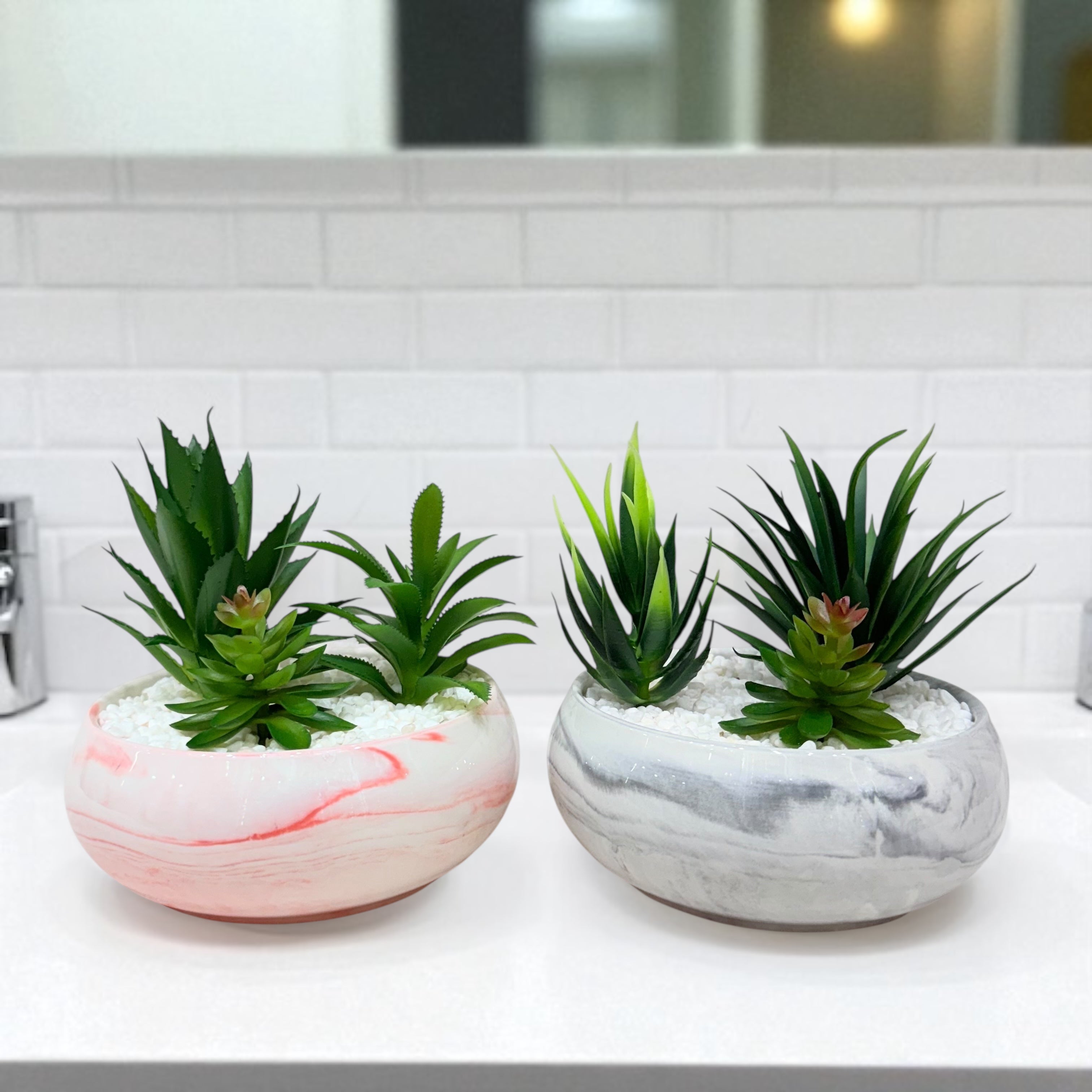 Deluxe Artificial Succulent Arrangement - Small