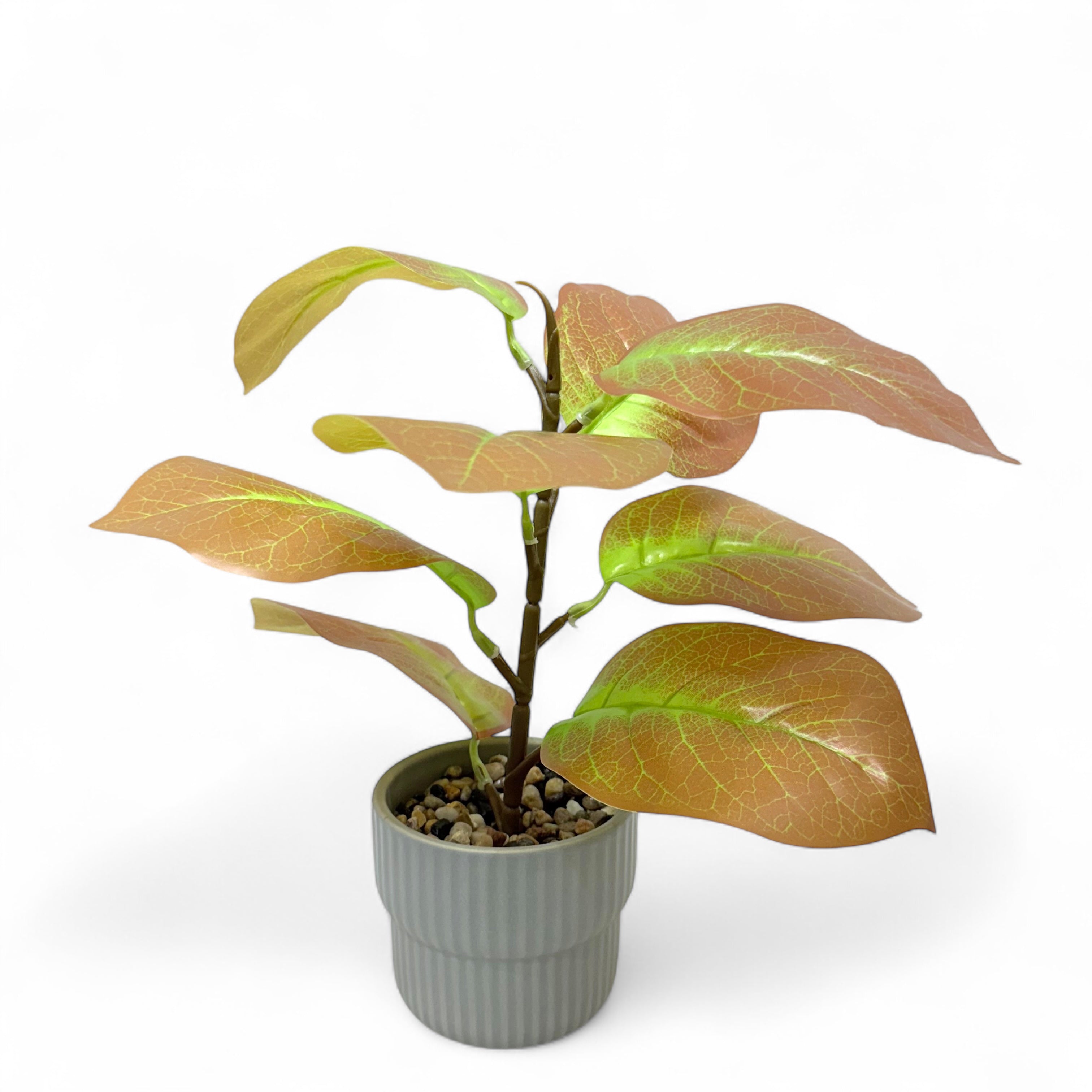 Artificial Philodendron Red Congo