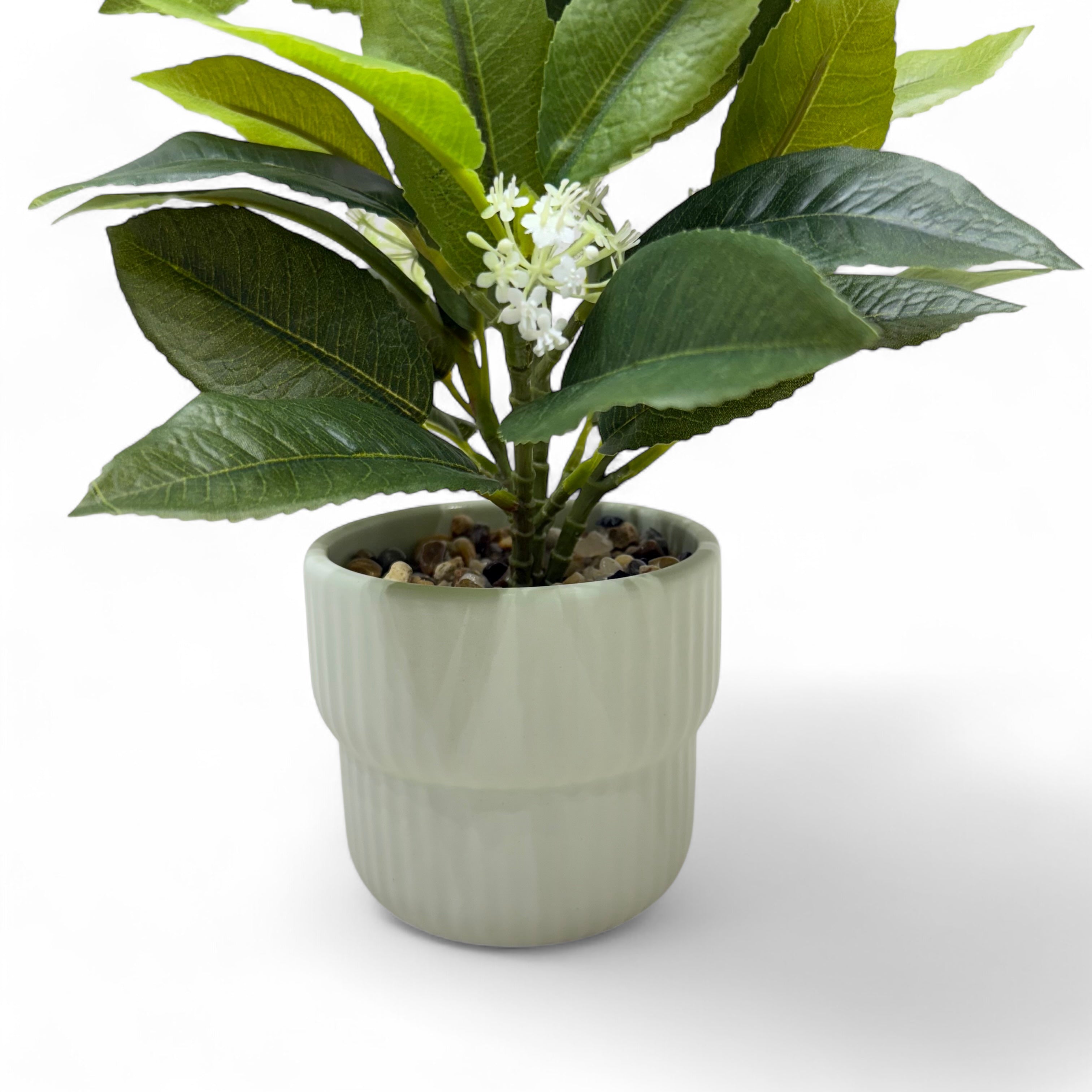 White Jasmine Bloom Artificial Plant