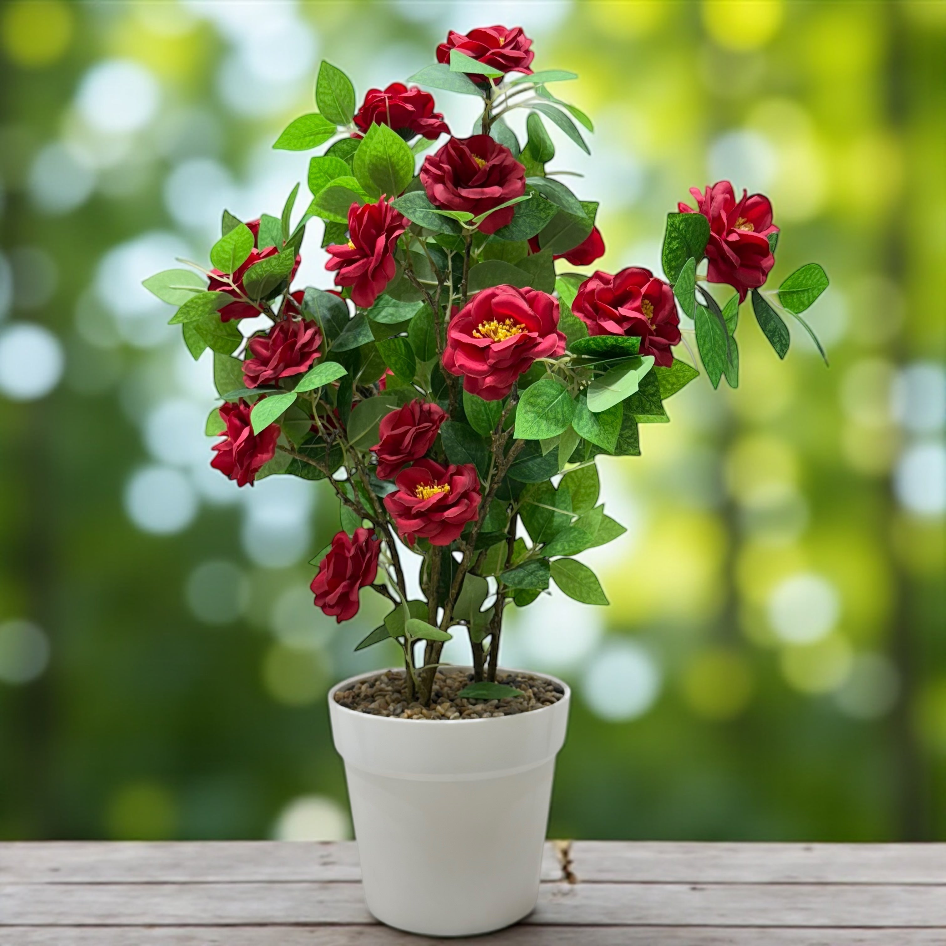 Luxury Artificial Rose Flower Plant