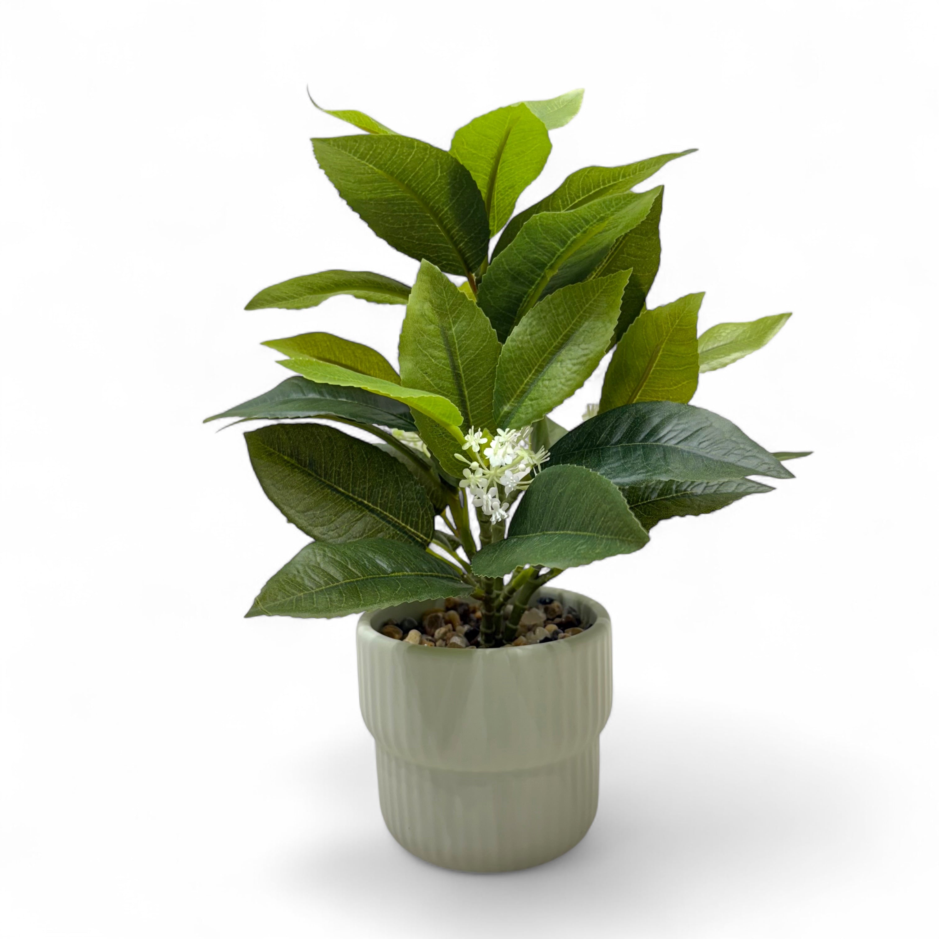 White Jasmine Bloom Artificial Plant