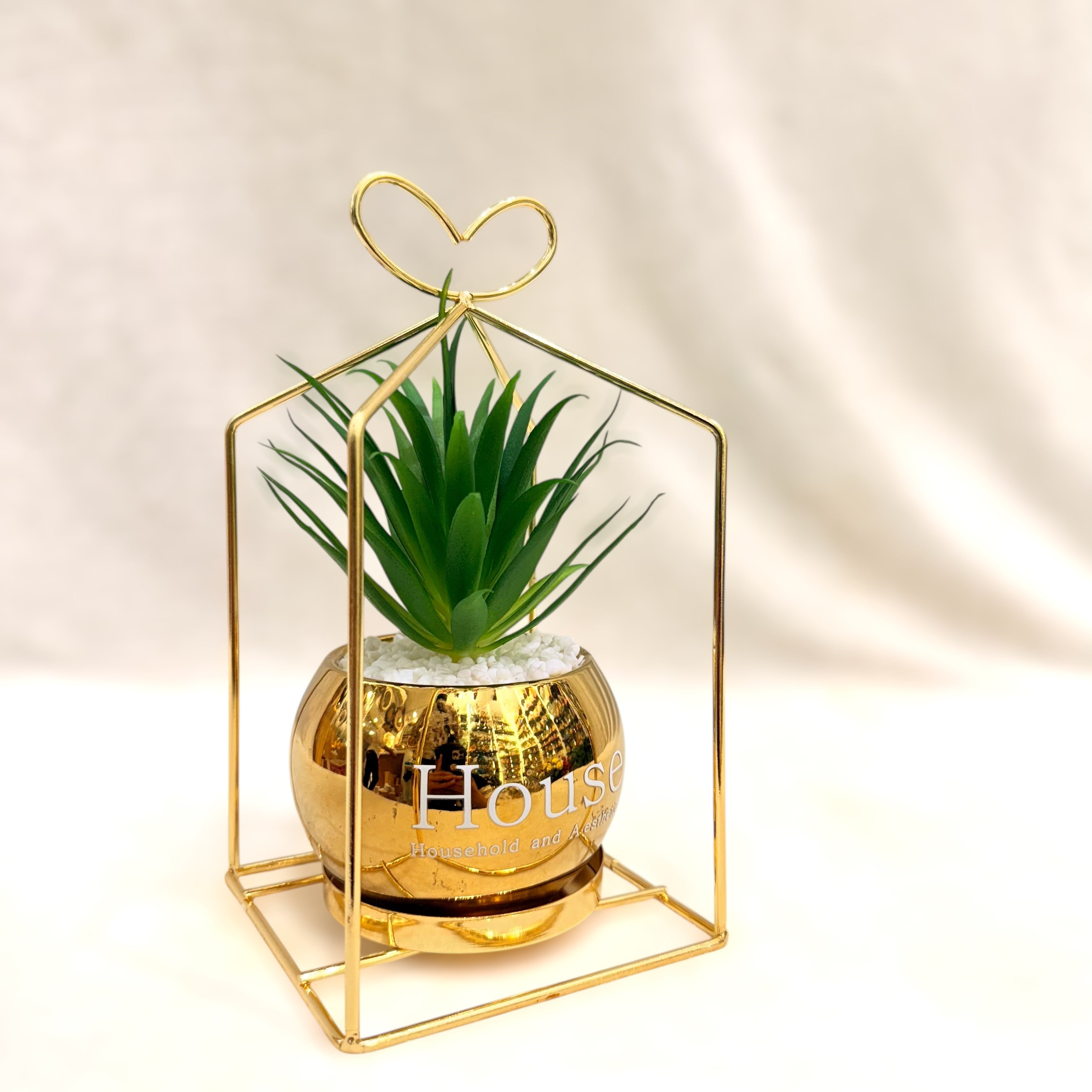 Golden Heart Luxe Artificial Plant