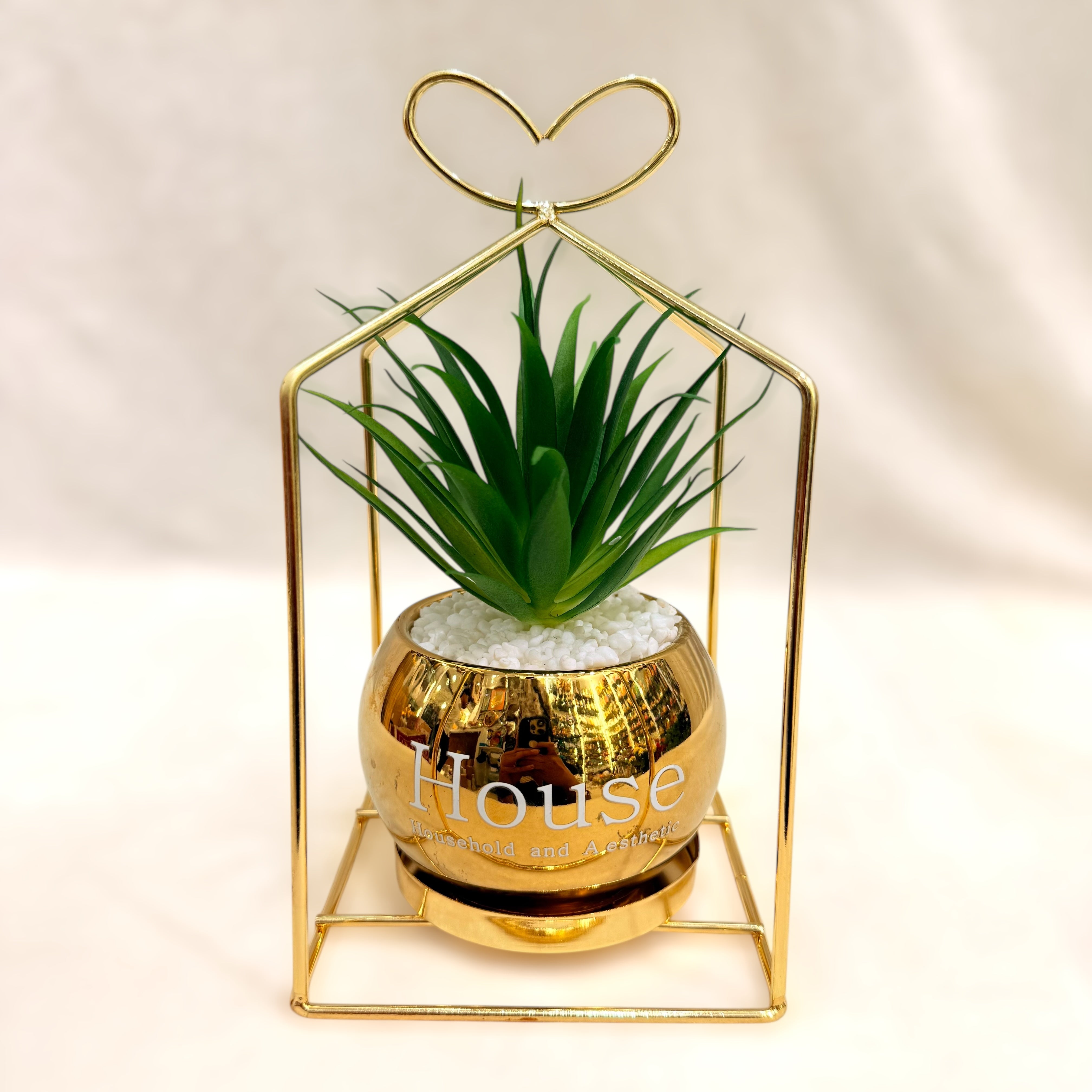 Golden Heart Luxe Artificial Plant