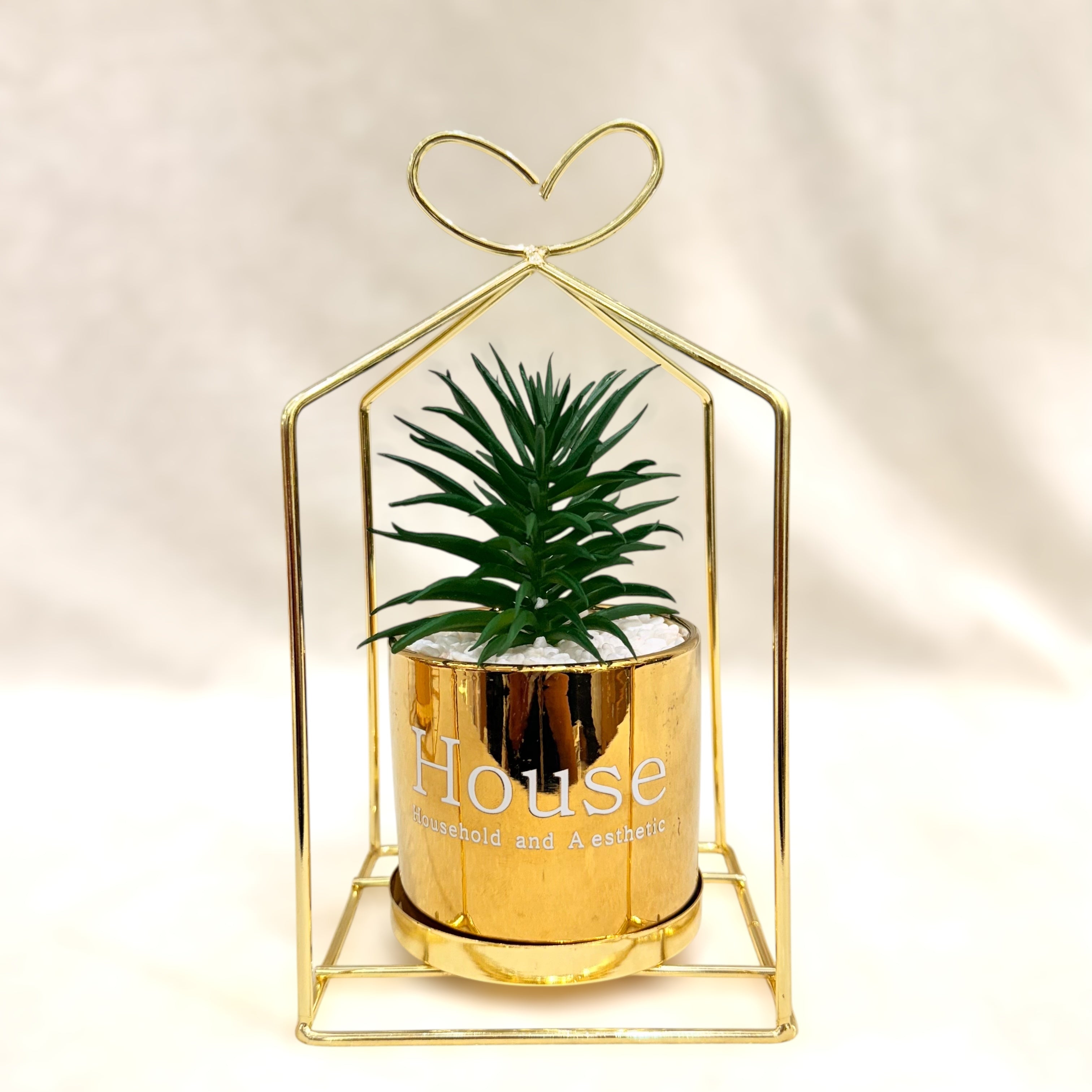 Golden Heart Luxe Artificial Plant