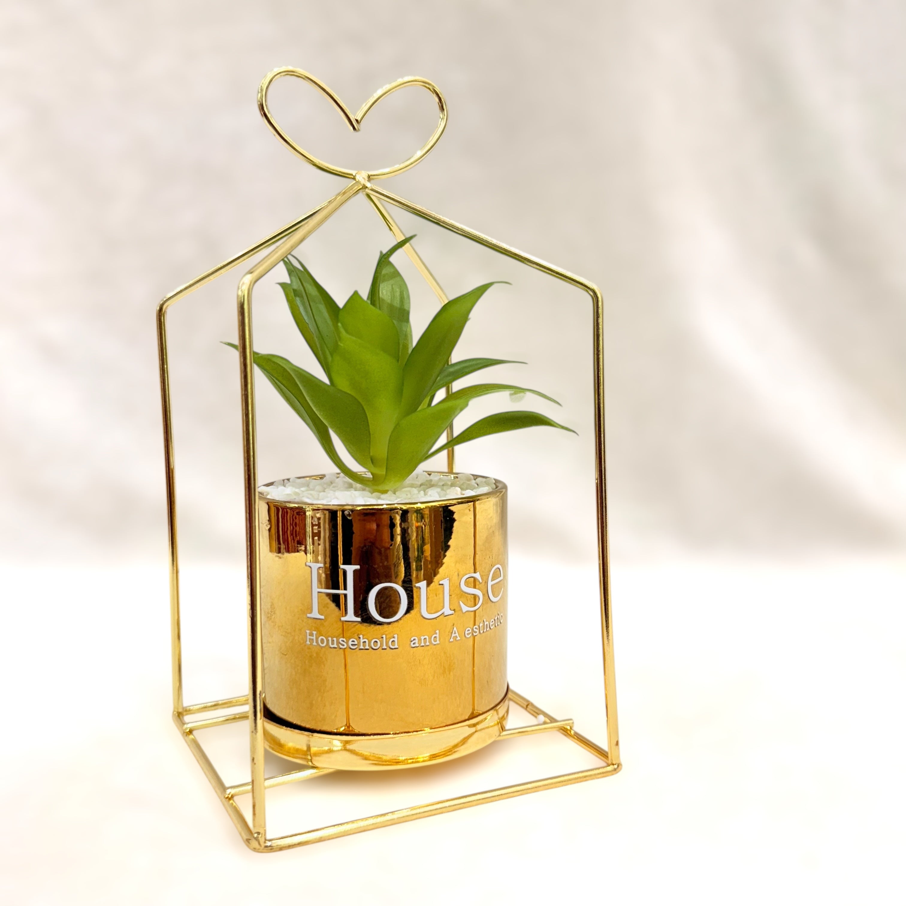 Golden Heart Luxe Artificial Plant
