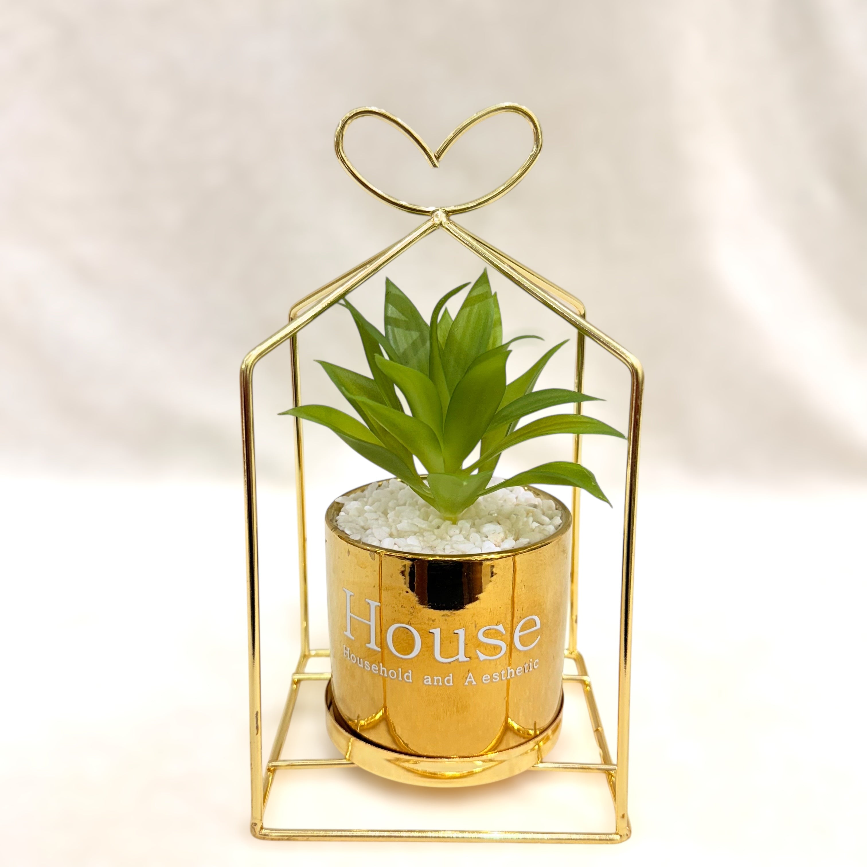 Golden Heart Luxe Artificial Plant
