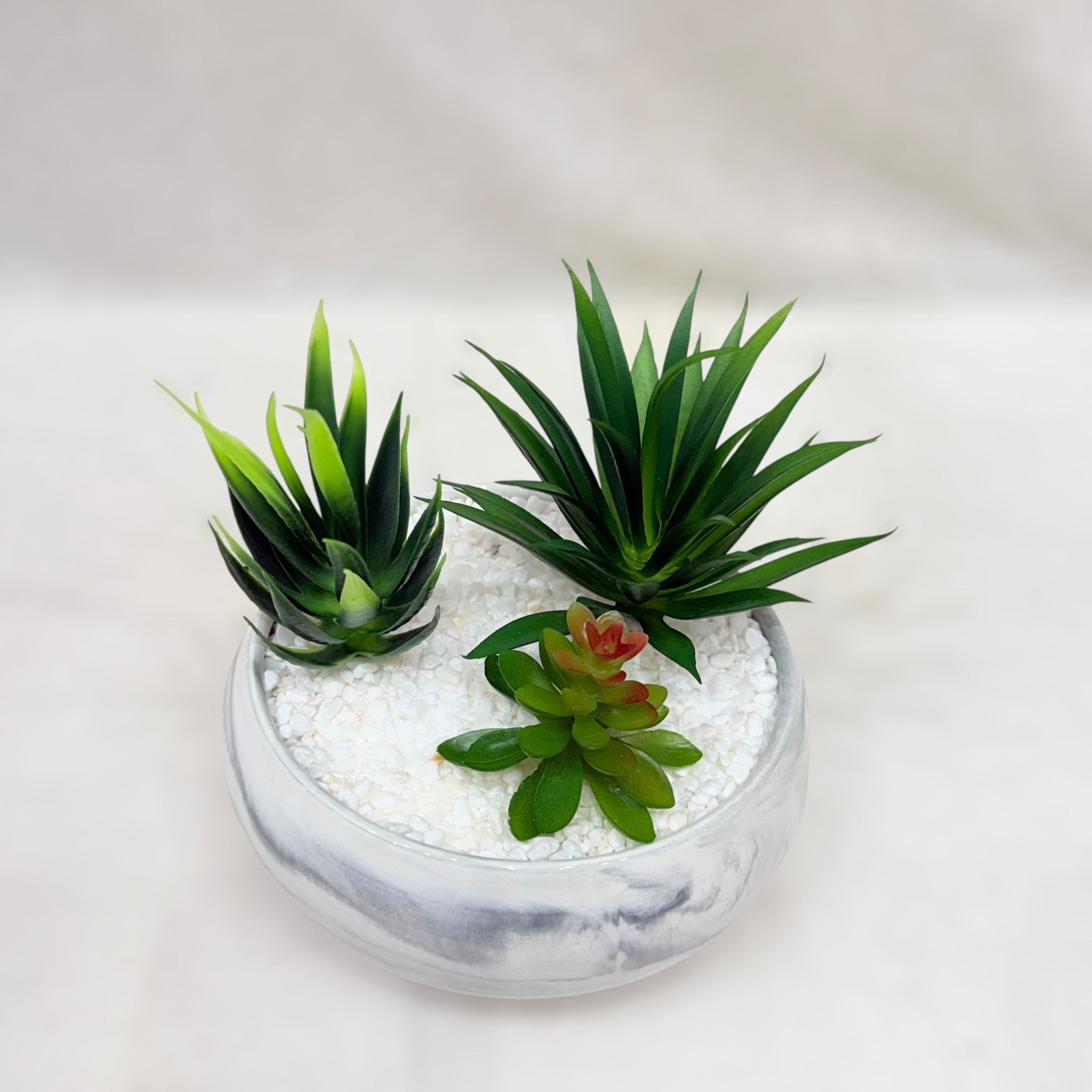 Deluxe Artificial Succulent Arrangement - Small